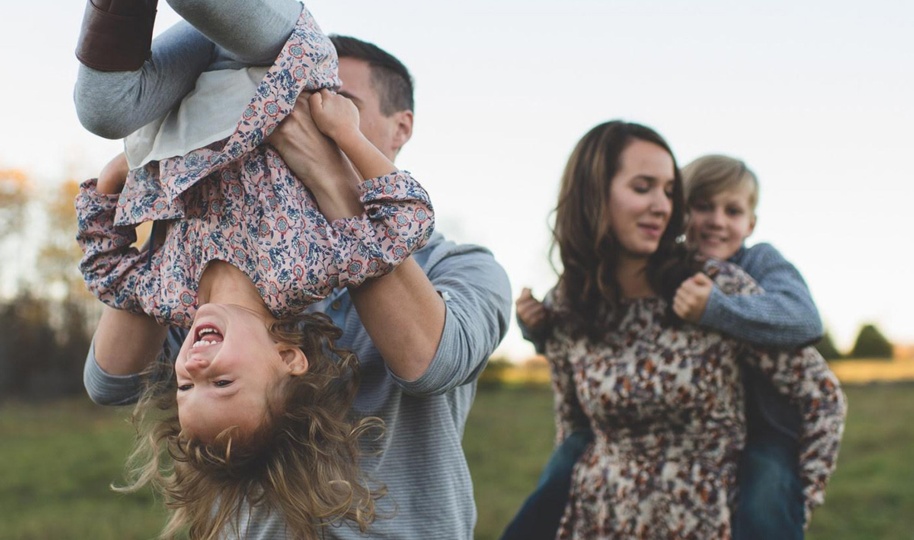 child engaged during the school holidays image